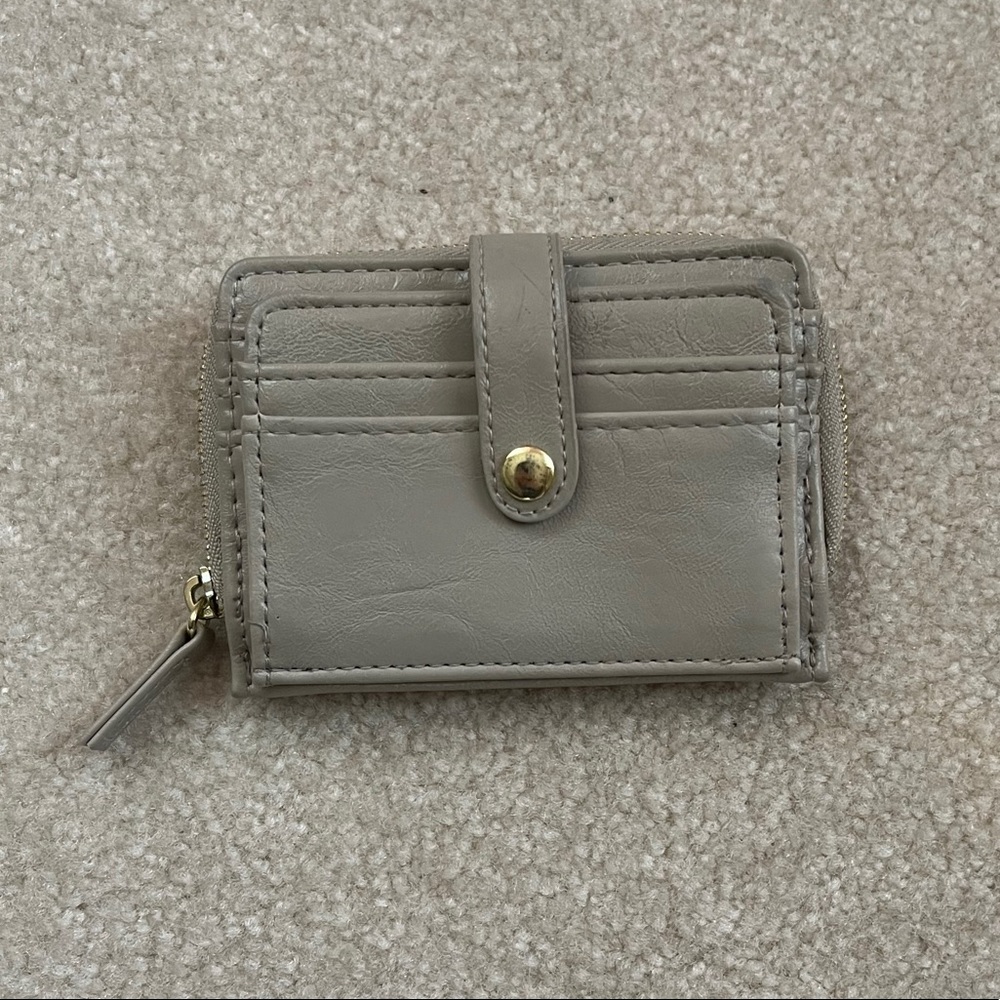 New Tan Leather Cardholder